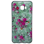 کاور طرح Flower مدل PLM مناسب برای گوشی موبایل سامسونگ Galaxy C7 Pro