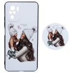 کاور طرح MOM مدل MTHD مناسب برای گوشی موبایل شیائومی Redmi Note 10 4G / Note 10s به همراه پایه نگهدارنده