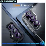 محافظ لنز دوربین گلستیک مدل Ring-Metal-GL مناسب برای گوشی موبایل سامسونگ Galaxy A05s - Image 14