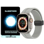 بند گلستیک مدل Magnetic-ORG-GL مناسب برای ساعت هوشمند ویرفیت HW8 Ultra