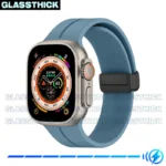 بند گلستیک مدل Magnetic-ORG-GL مناسب برای ساعت هوشمند ویرفیت HW8 Ultra - Image 5