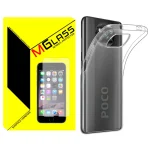 کاور ام‌گلس مدل Clear مناسب برای گوشی موبایل شیائومی Poco X3 / X3 NFC / X3 Pro