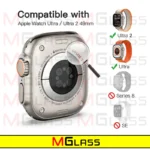 محافظ صفحه نمایش شیشه‌ای ام‌گلس مدل SH-FULL-MG مناسب برای  ساعت هوشمند ویرفیت BML Ultra max - Image 8