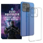 کاور زیرو مدل Clear مناسب برای گوشی موبایل شیائومی Redmi 10C / Poco C40