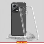 کاور هارد اند تیک مدل Clear مناسب برای گوشی موبایل شیائومی Poco X5 5G / Redmi Note 12 5G - Image 2