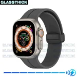 بند گلستیک مدل Magnetic-ORG-GL مناسب برای ساعت هوشمند الترا T1000 Ultra 49mm - Image 7