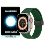 بند گلستیک مدل Magnetic-ORG-GL مناسب برای ساعت هوشمند ویرفیت HW8 Ultra max