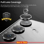 محافظ لنز دوربین هارد اند تیک مدل Ring-Metal-HT مناسب برای گوشی موبایل سامسونگ Galaxy A05s - Image 3