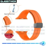 بند گلستیک مدل Magnetic-ORG-GL مناسب برای ساعت هوشمند هاینو تکو T89 Ultra / T99 Ultra max - Image 16