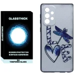 کاور گلستیک طرح LOVE مدل GLCOV مناسب برای گوشی موبایل سامسونگ Galaxy A33 5G