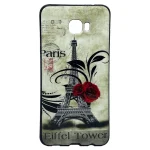 کاور طرح Eiffel Rose مدل PLM مناسب برای گوشی موبایل سامسونگ Galaxy C7 Pro