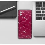 کاور گلستیک طرح I Love You مدل GLCOV مناسب برای گوشی موبایل سامسونگ Galaxy A03 - Image 3