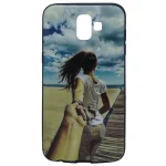 کاور طرح Girl مدل TD-01 مناسب برای گوشی موبایل سامسونگ Galaxy A6 - Image 2
