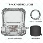 کاور زیرو مدل Translucent-ZR مناسب برای کیس سامسونگ Galaxy Buds FE - Image 6