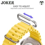 بند جوکر مدل Ocean مناسب برای ساعت هوشمند هاینو تکو T94 Ultra Max / T93 Ultra Max / T89 Ultra Max/ T99 Ultra Max - Image 8