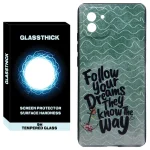 کاور گلستیک طرح Your Dreams مدل GLCOV مناسب برای گوشی موبایل سامسونگ Galaxy A03