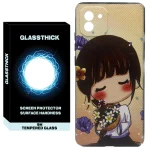 کاور گلستیک طرح Little Girl مدل GLCOV مناسب برای گوشی موبایل سامسونگ Galaxy A03