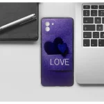 کاور گلستیک طرح Love مدل GLCOV مناسب برای گوشی موبایل سامسونگ Galaxy A03 - Image 3