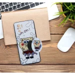 کاور طرح Spong Bob مدل MTHD مناسب برای گوشی موبایل شیائومی Redmi Note 10 4G / Note 10s به همراه پایه نگهدارنده - Image 3