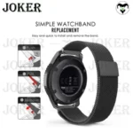 بند جوکر مدل Milanese مناسب برای ساعت هوشمند هپی تاچ K56 / K56 Pro / K56 Ultra - Image 5