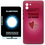 کاور گلستیک طرح My Phone مدل GLCOV مناسب برای گوشی موبایل سامسونگ Galaxy A03