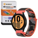 بند آلتیمیت شیلد مدل Nylon-Army-UL-TW مناسب برای ساعت هوشمند سامسونگ Galaxy Gear S3 Frontier SM-R760