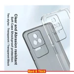 کاور هارد اند تیک مدل Clear مناسب برای گوشی موبایل شیائومی Poco F4 / Redmi K40s - Image 5