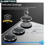 محافظ لنز دوربین گلستیک مدل Ring-Metal-GL مناسب برای گوشی موبایل سامسونگ Galaxy A05s - Image 3