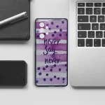 کاور گلستیک طرح Never Say Never مدل GLCOV مناسب برای گوشی موبایل سامسونگ Galaxy A33 5G - Image 3