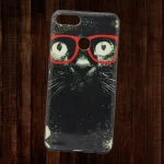 کاور طرح گربه عینکی مدل TD-01 مناسب برای گوشی موبایل هوآوی Y9 2018 - Image 3