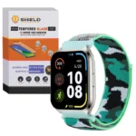 بند آلتیمیت شیلد مدل Nylon-Army-UL-TW مناسب برای ساعت هوشمند ایمیکی SF1 / SF1E / SE1 / ST1