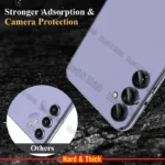 محافظ لنز دوربین هارد اند تیک مدل Ring-Metal-HT مناسب برای گوشی موبایل سامسونگ Galaxy A05s - Image 6