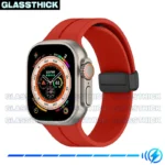 بند گلستیک مدل Magnetic-ORG-GL مناسب برای ساعت هوشمند ویرفیت TW8 Ultra - Image 13