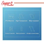 کاور سوپرسی مدل Clear مناسب برای گوشی موبایل سامسونگ Galaxy S20 Fe - Image 5