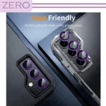 محافظ لنز دوربین زیرو مدل Ring-Metal-ZR مناسب برای گوشی موبایل سامسونگ Galaxy A05s - Image 14