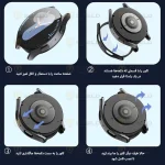 بند آلتیمیت شیلد مدل Braided_Mag_GRD مناسب برای ساعت هوشمند سامسونگ Galaxy Watch 6 Classic 47mm به همراه کاور - Image 6