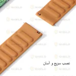 بند آلتیمیت شیلد مدل UL Magnetic LP مناسب برای ساعت هوشمند سامسونگ Galaxy watch 4 40mm / watch 4 44mm / watch 4 Classic 42mm / watch 4 classic 46mm - Image 6