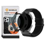 بند آلتیمیت شیلد مدل Braided_Mag_GRD مناسب برای ساعت هوشمند سامسونگ Galaxy Watch 6 Classic 47mm به همراه کاور