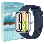 بند آکوآرا مدل Silicone PF AKU مناسب برای ساعت هوشمند شیائومی Redmi Watch 5