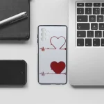 کاور گلستیک طرح Heartbeat مدل GLCOV مناسب برای گوشی موبایل سامسونگ Galaxy A13 4G - Image 3