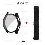 بند آلتیمیت شیلد مدل Braided_Mag_GRD مناسب برای ساعت هوشمند سامسونگ Galaxy Watch 6 Classic 47mm به همراه کاور - Image 4