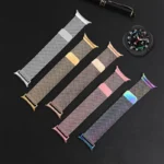 بند ساعت آکوآرا مدل Milanese مناسب برای ساعت هوشمند سامسونگ Galaxy Watch 7 Ultra 47mm - Image 13