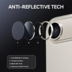 محافظ لنز دوربین آکوآرا مدل RNG مناسب برای گوشی موبایل اپل iPhone 17 Air - Image 4