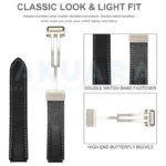 بند آکوآرا مدل Leathery Magnet مناسب برای ساعت هوشمند سامسونگ Galaxy watch Active 40mm / Active 2 40mm / Active 2 44mm - Image 11