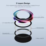 محافظ لنز دوربین آکوآرا مدل RNG مناسب برای گوشی موبایل اپل iPhone 17 - Image 5