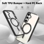 کاور آکوآرا مدل MagSafe GLS BKRNG مناسب برای گوشی موبایل سامسونگ Galaxy S23 FE به همراه محافظ صفحه نمایش و محافظ لنز دوربین - Image 17