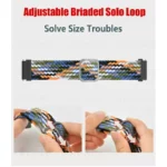 بند آکوآرا مدل Woven BK-GRD مناسب برای ساعت هوشمند سامسونگ Galaxy Watch 7 44mm به همراه کاور - Image 6