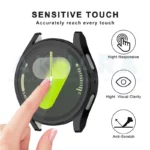 بند آکوآرا مدل Woven BK-GRD مناسب برای ساعت هوشمند سامسونگ Galaxy Watch 7 44mm به همراه کاور - Image 12