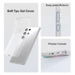 کاور برنارد مدل Transparent BR مناسب برای گوشی موبایل سامسونگ Galaxy S25 Ultra - Image 2