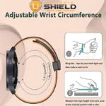 بند آلتیمیت شیلد مدل ORG-MAG-BK2C مناسب برای ساعت هوشمند سامسونگ Galaxy Watch 4 40mm / Watch 4 44mm / Watch 4 Classic 42mm / Watch 4 Classic 46mm - Image 8